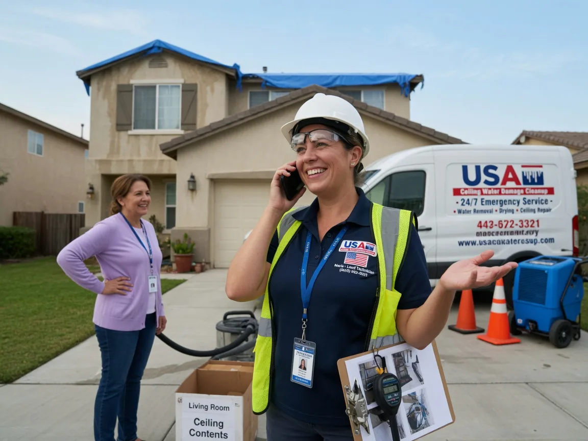 Ceiling Water Damage Restoration Beecher City, IL FAQs